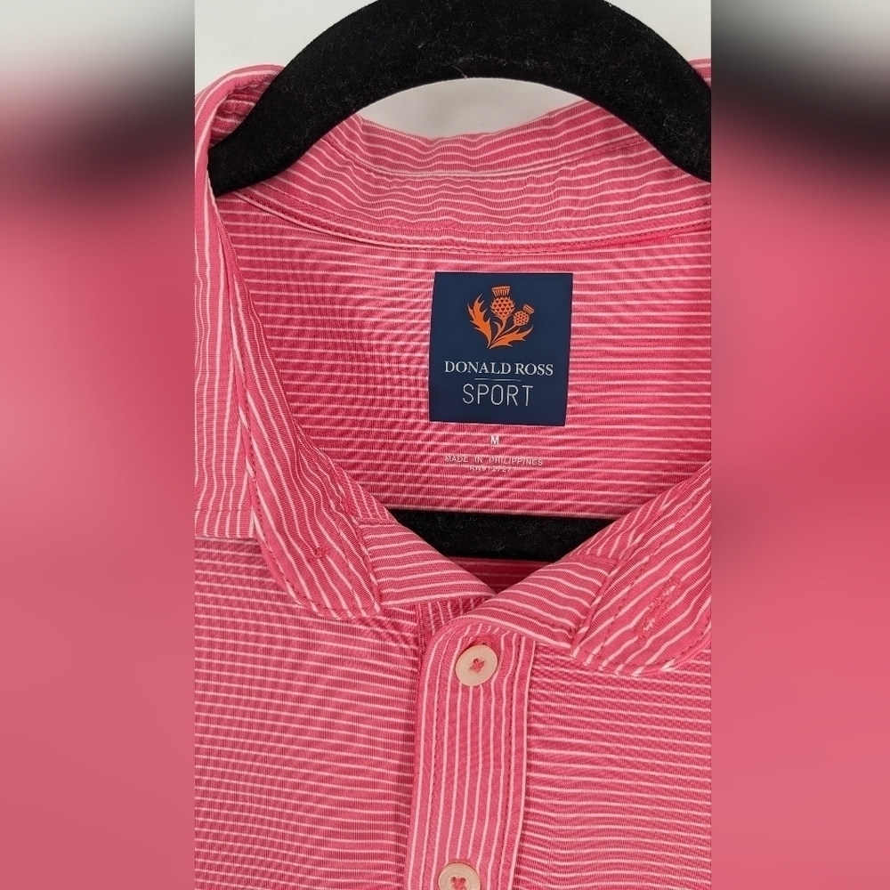 Donald Ross Golf Polo Shirt Size M - Picture 2 of 3
